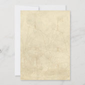 ヴィンテージボートのウェディング招待状 招待状 (裏面)