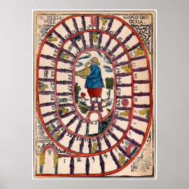 ヴィンテージボードゲーム – アートプリント ポスター