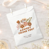 ヴィンテージボーフローラ結婚ズ・トリート・サンキュー フェイバーバッグ (クリップ留めされた状態)