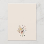 ヴィンテージボーフローラ詳細 エンクロージャーカード (裏面)