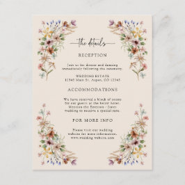 ヴィンテージボーフローラ詳細 エンクロージャーカード