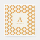 ヴィンテージボーブルエレガントクリスマスパーティー スタンダードランチョンナプキン (正面)