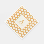 ヴィンテージボーブルエレガントクリスマスパーティー スタンダードランチョンナプキン (角)