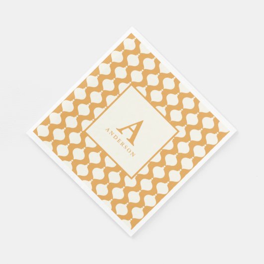 ヴィンテージボーブルエレガントクリスマスパーティー スタンダードランチョンナプキン (角)