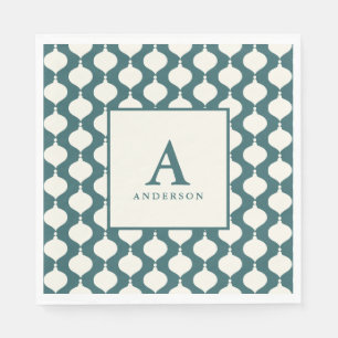 ヴィンテージボーブルエレガントクリスマスパーティー スタンダードランチョンナプキン