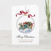 ヴィンテージボーブルカークリスマス シーズンカード (正面)