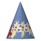 ヴィンテージボーリングをテーマ パーティーハット (裏面)