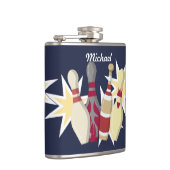 ヴィンテージボーリングをテーマ フラスク (右)