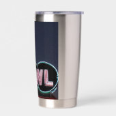 ヴィンテージボーリングネオン 保温保冷タンブラー (左面)