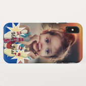 ヴィンテージボーリング写真 Case-Mate iPhoneケース (裏面(横))