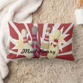 ヴィンテージボーリング ランバークッション (ブランケット)