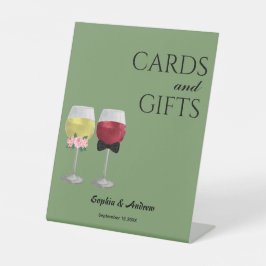 ヴィンテージボー披露宴カップルワ結婚イン 台座サイン