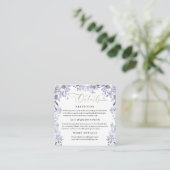 ヴィンテージボ結婚タニカル囲いカード エンクロージャーカード (スタンド正面)