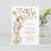 ヴィンテージボ結婚タヌス 招待状 (スタンド正面)