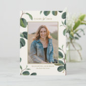 ヴィンテージボ葉タンズ写真卒業 案内状 (スタンド正面)