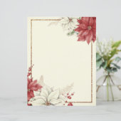 ヴィンテージポインセチア枠クリスマス (スタンド正面)