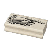 ヴィンテージポインティングハンドラバースタンプ ラバースタンプ (スタンプ)