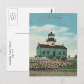 ヴィンテージポイントロマライトハウスサンディエゴカリフォルニア ポストカード (正面/裏面)