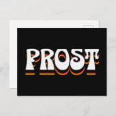 ヴィンテージポイント、ドイツ国旗の色 ポストカード (正面/裏面)