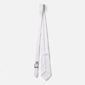 ヴィンテージポケットウォッチクールファブ ネクタイ (裏面)