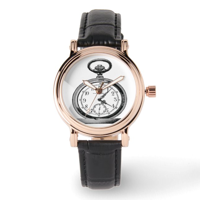 ヴィンテージポケットウォッチクールファブ 腕時計 (正面)