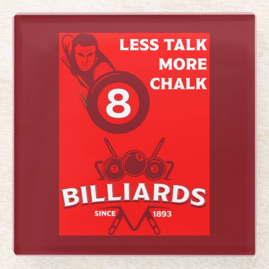 ヴィンテージポケット看板 ガラスコースター (正面)