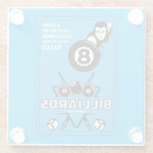 ヴィンテージポケット看板 ガラスコースター (裏面)