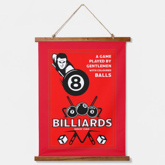 ヴィンテージポケット看板 吊り下げ型タペストリー (正面)