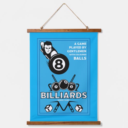 ヴィンテージポケット看板 吊り下げ型タペストリー (正面)