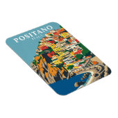 ヴィンテージポジターノイタリア旅行記念 マグネット (右側)