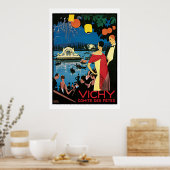 ヴィンテージポスターアートヴィシー・フランス ポスター (キッチン)