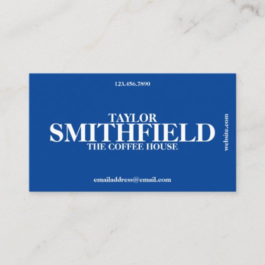 ヴィンテージポスターインスパイア 名刺 (正面)