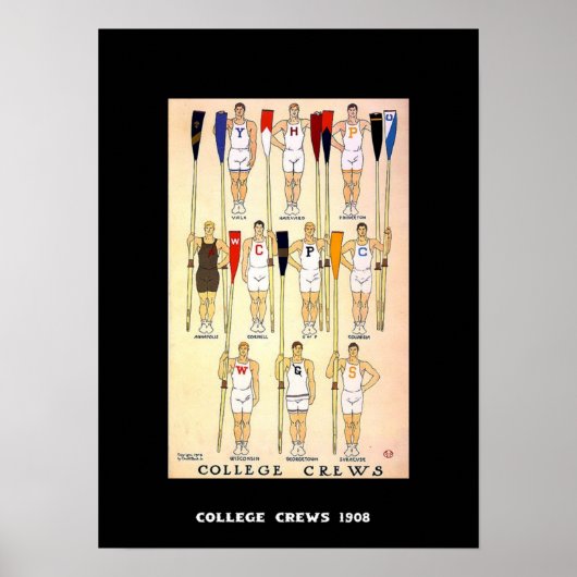 ヴィンテージポスタークリュー1908 ポスター (正面)