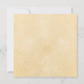 ヴィンテージポスタークリーム&ブラウン披露宴のみ (裏面)