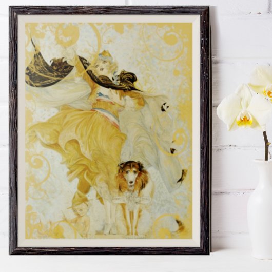 ヴィンテージポスターコリードッグ&ファッションディヴァ ポスター