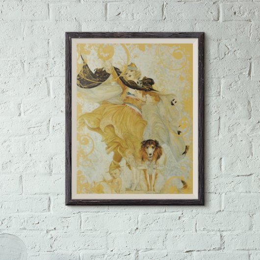 ヴィンテージポスターコリードッグ&ファッションディヴァ ポスター