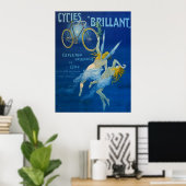 ヴィンテージポスターサイクルブリリアントヘンリーグレイC 1900 ポスター (ホームオフィス)