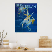 ヴィンテージポスターサイクルブリリアントヘンリーグレイC 1900 ポスター (キッチン)