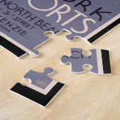 ヴィンテージポスターシティ・オブ・ニューヨーク市空港 ジグソーパズル (側面)