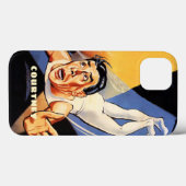 ヴィンテージポスタースタイルサーカスAcrobat Trapezeアーティスト Case-Mate iPhoneケース (裏面 (横))