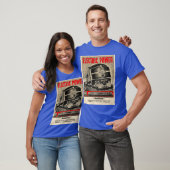 ヴィンテージポスターニューヘブン鉄道 Tシャツ (ユニセックス)