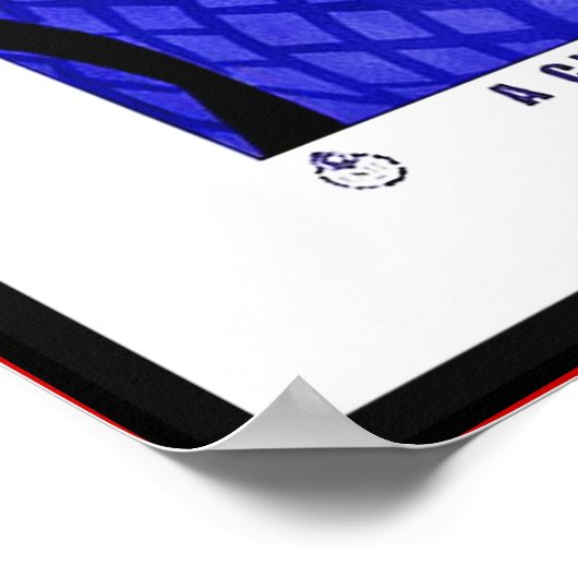 ヴィンテージポスタープリントインベルナリヴァルドタオスタイタリア ポスター (角)