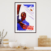 ヴィンテージポスタープリントインベルナリヴァルドタオスタイタリア ポスター (キッチン)