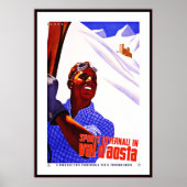 ヴィンテージポスタープリントインベルナリヴァルドタオスタイタリア ポスター (正面)