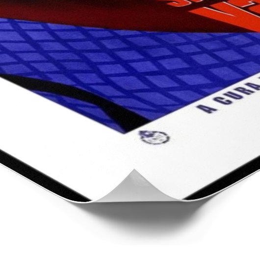 ヴィンテージポスタープリントインベルナリヴァルドタオスタイタリア ポスター (角)