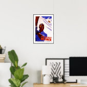 ヴィンテージポスタープリントインベルナリヴァルドタオスタイタリア ポスター (ホームオフィス)