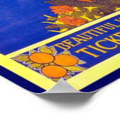 ヴィンテージポスタープリントジャマイカ ポスター (角)