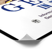 ヴィンテージポスタープリントブラックフォレストドイツ ポスター (角)