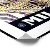 ヴィンテージポスタープリントミラノミラノイタリア ポスター (角)