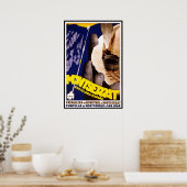 ヴィンテージポスタープリントモンセラットサンフアン ポスター (キッチン)